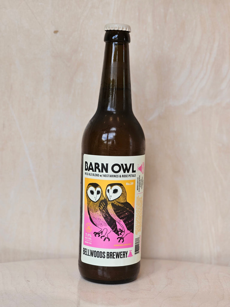 Bellwoods - Barn Owl 29 (BA Wild Ale Blend w/ Nectarine & Rose Petals) / 500mL