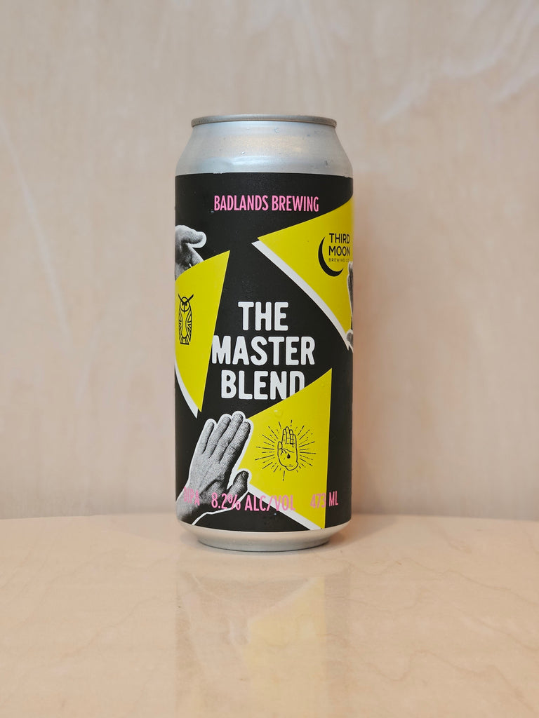 Badlands X Blood Brothers X Third Moon - The Master Blend (Hazy Anniversary DIPA) / 473mL