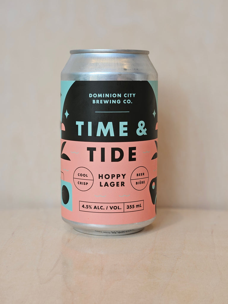 Dominion City - Time & Tide (Hoppy Lager) / 355mL
