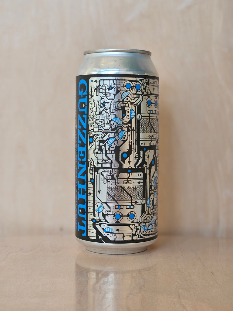 Blood Brothers X Town - Guzzenhut The Younger (Hazy IPA w/ Mosaic 702, Cryo Cascade, Idaho 7 & Citra) / 473mL