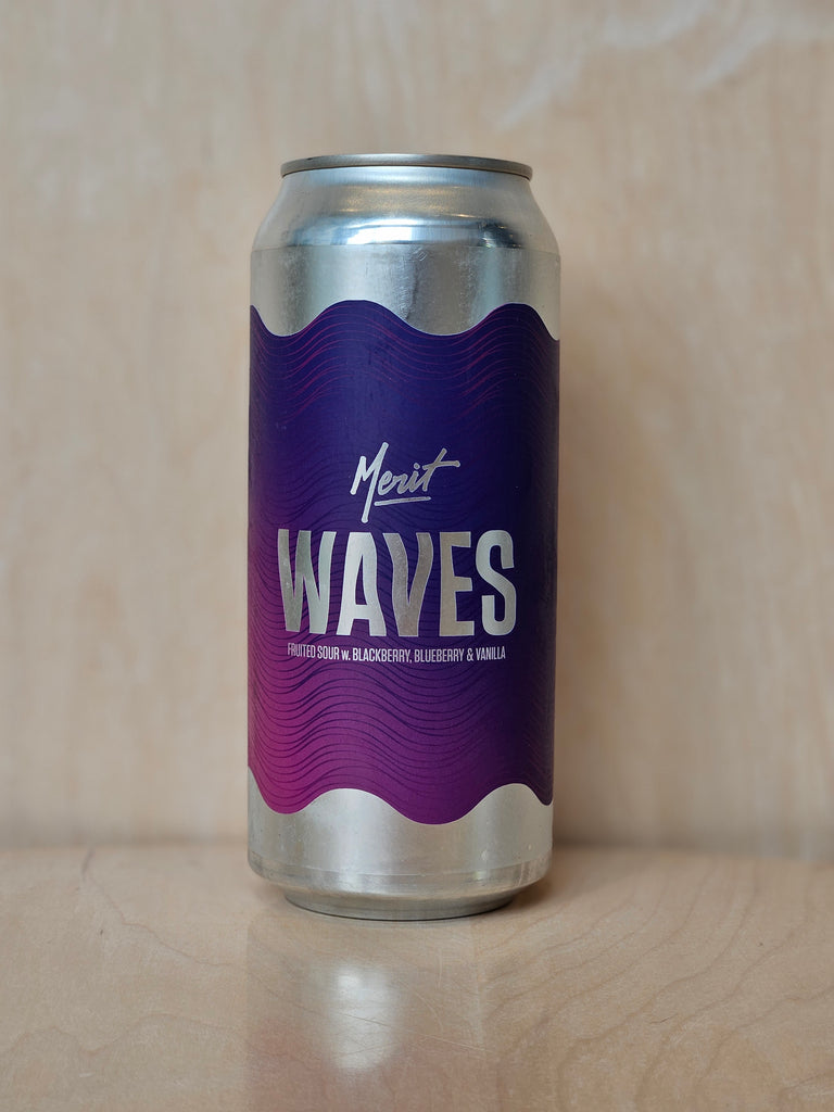 Merit - Waves (Sour Ale w/ Blackberry, Blueberry, & Vanilla) / 473mL