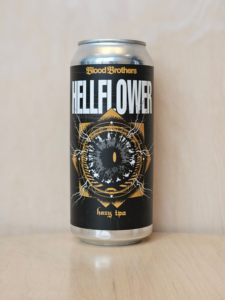 Blood Brothers - Hellflower (Hazy IPA w/ Riwaka & HBC 1019) / 473mL