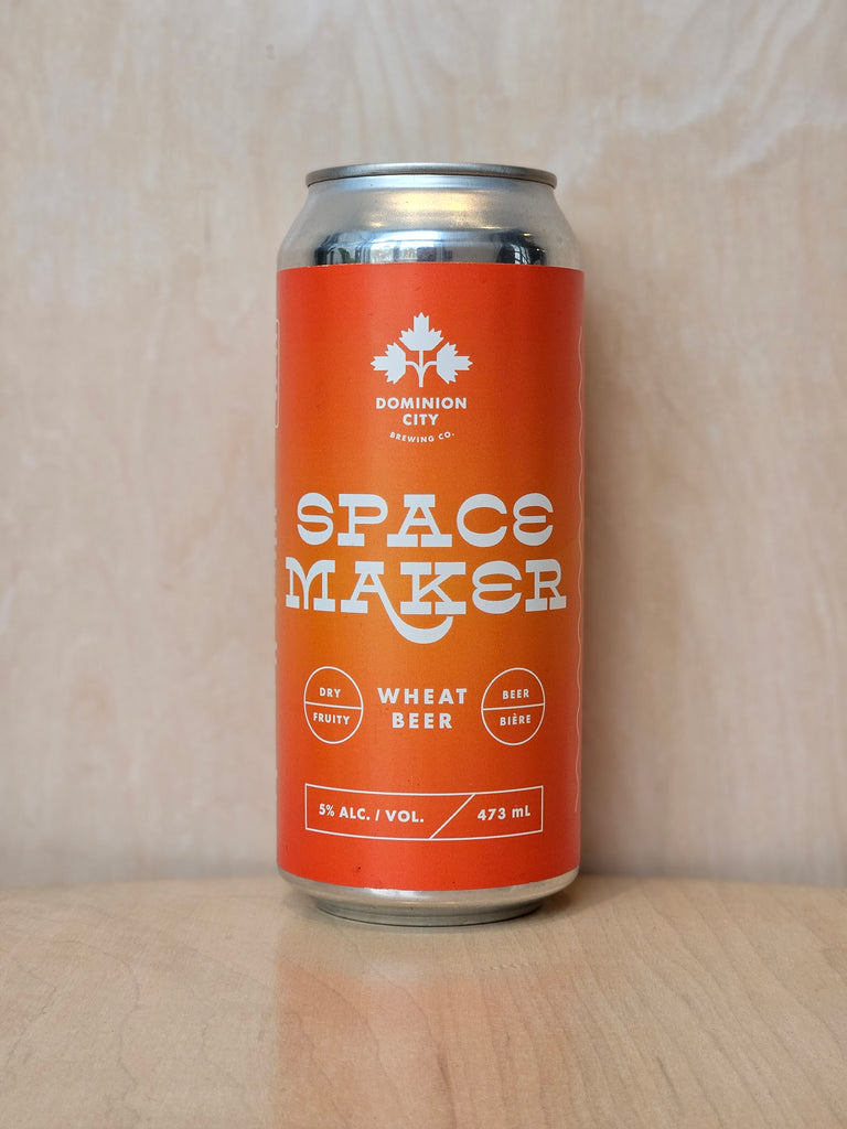 Dominion City - Space Maker (Wheat Beer w/ Coriander & Curacao Orange Peel) / 473mL