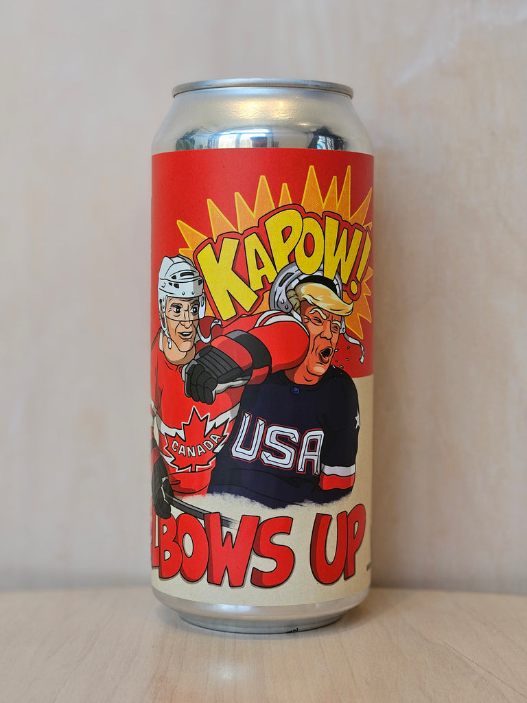 Wood Brothers - Elbows Up (Hazy IPA w/ Cascade, Centennial, & Chinook) / 473mL