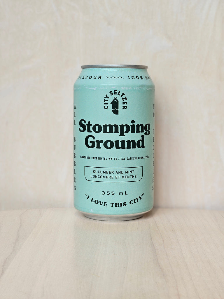 City Seltzer - Stomping Ground (Flavoured Sparkling Water) / 355mL