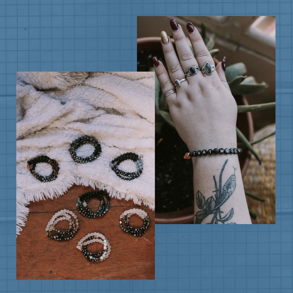 Arabella Park Workshop Series: Crystal Bracelets with Habby from Midnight Raven Studios