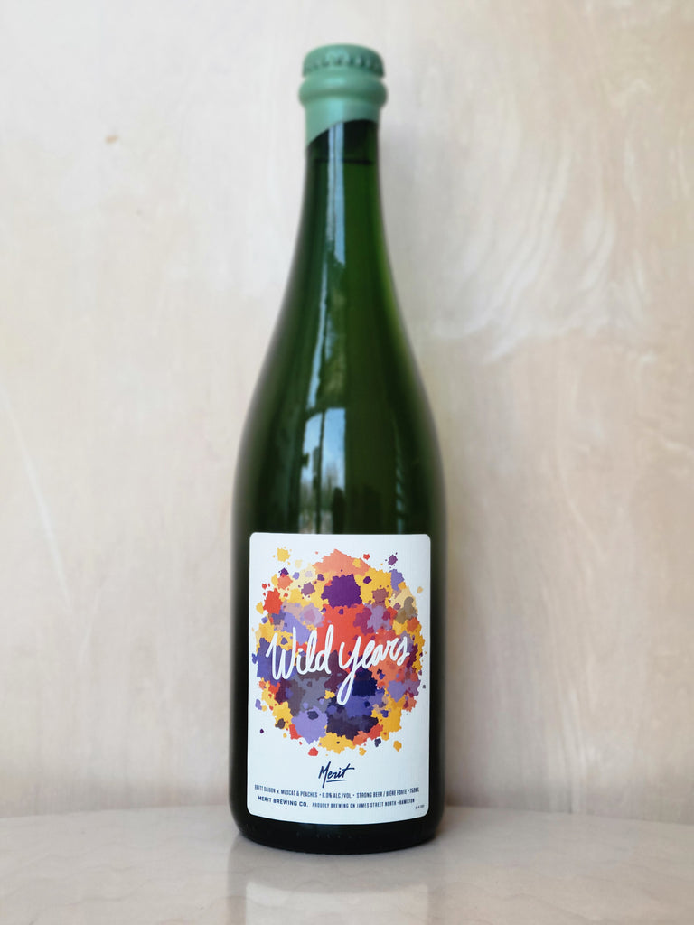 Merit - Wild Years (Brett Saison w. Muscat Grapes & Peaches) / 750mL