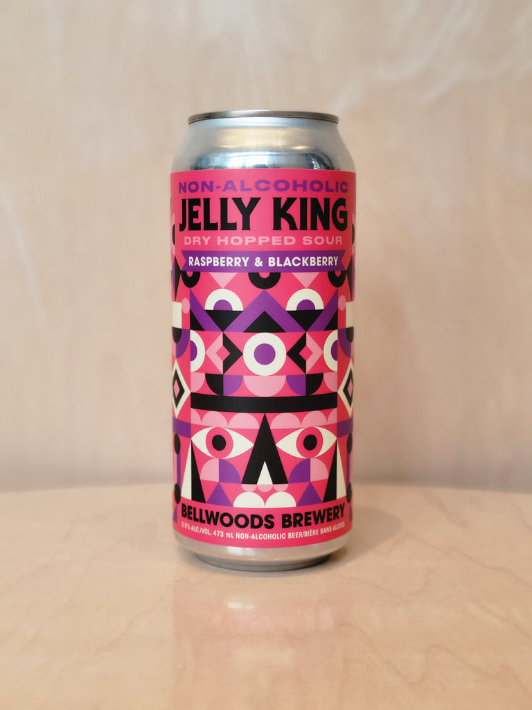 Bellwoods - Non - Alcoholic Jelly King: Raspberry & Blackberry (Non - Alc DH Sour w/ Fruit) / 473mL