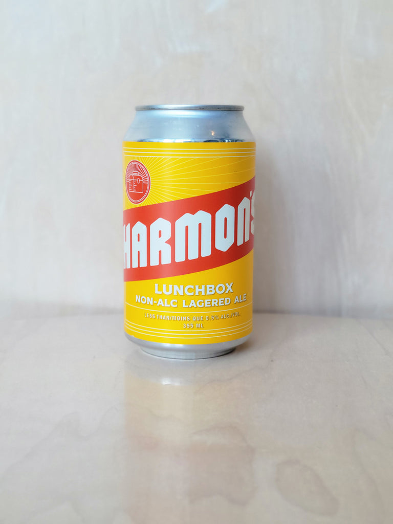 Harmon's - Lunchbox (Non - Alc Lagered Ale) / 355mL
